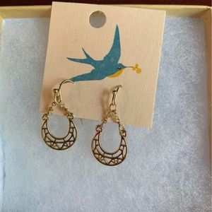 Gold Dangle Earrings